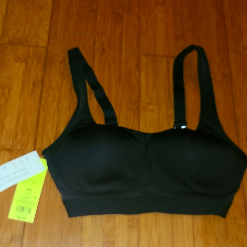 All in Motion black bra